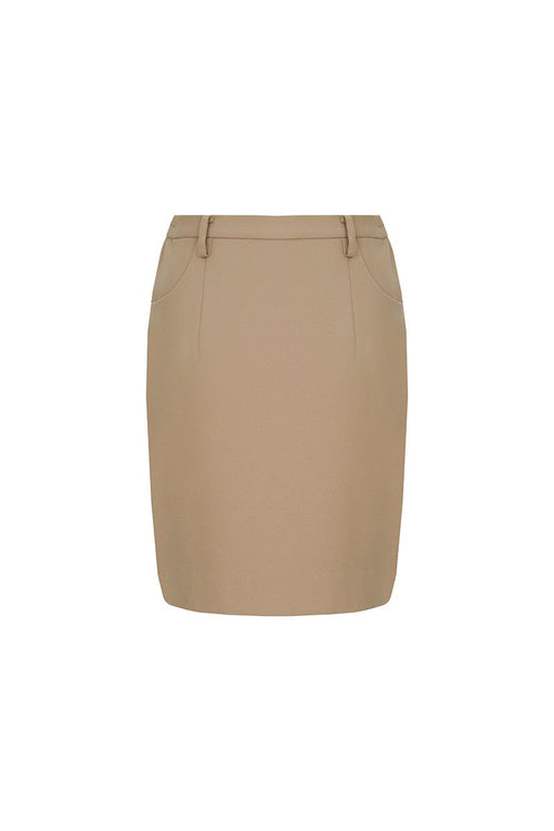 REHMAI Beige Skirt, view 1 of 3