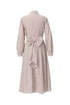 REHMAI Brown Stripe Linen Shirt, view 2 of 2