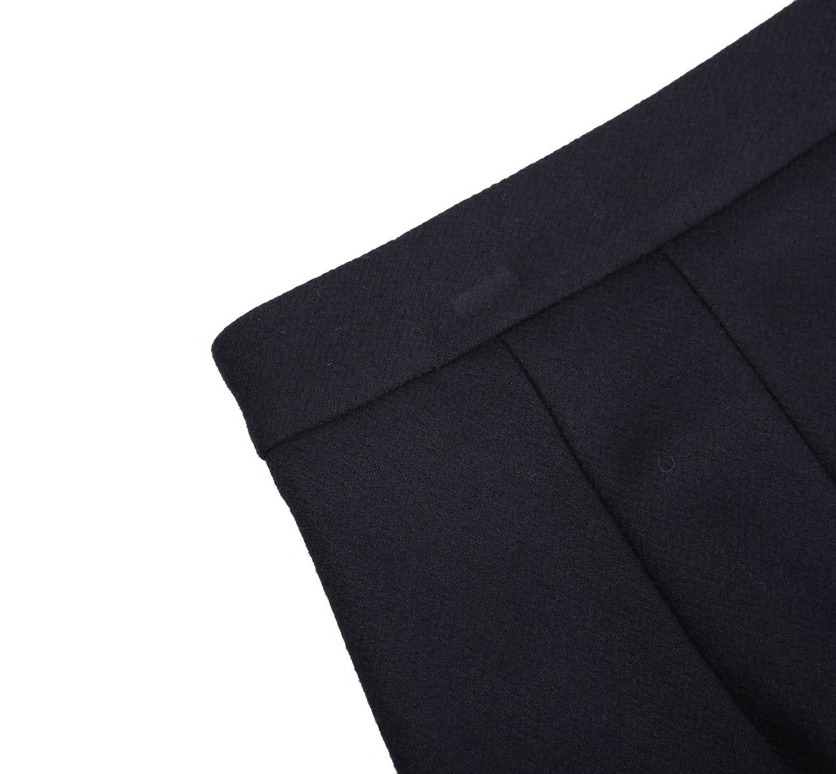 REHMAI Navy Stripe Wool Skirt, view 3 of 6