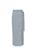 REHMAI Blue Wool Trousers, view 1 of 3