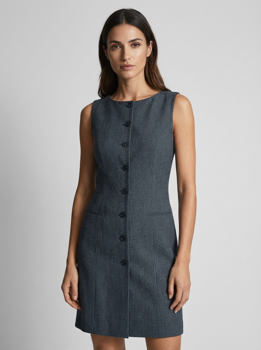 REHMAI Blue Dress, view 3 of 6