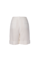 REHMAI White Linen Shorts, view 2 of 4