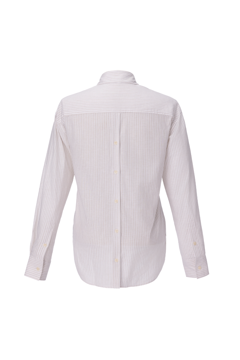 REHMAI Pink Stripe Cotton Shirt, view 2 of 3