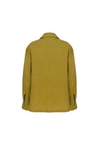 REHMAI Mustard Linen Shirt, view 3 of 5