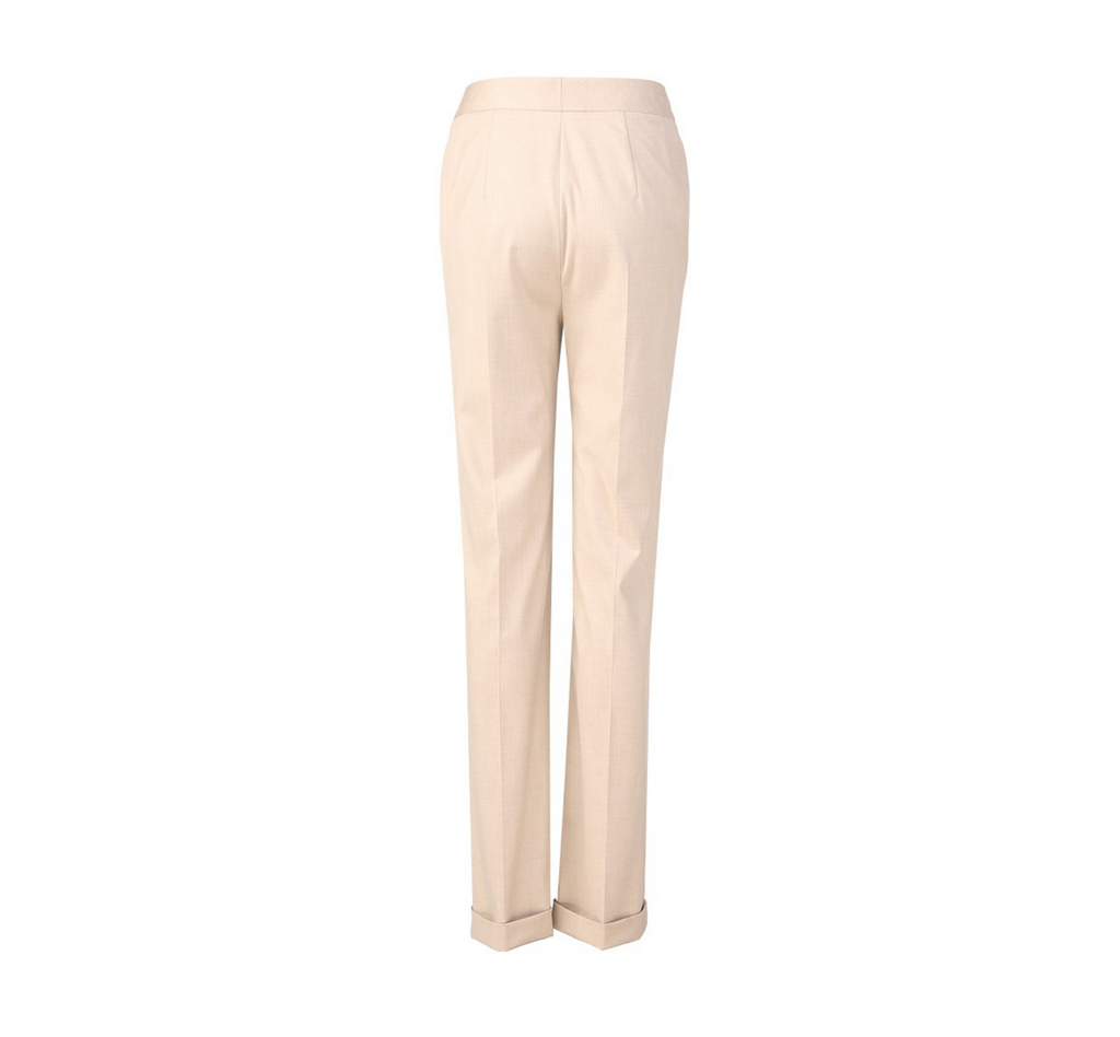 REHMAI Cream Trousers, view 4 of 6