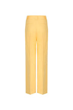 REHMAI Yellow Linen Trousers, view 3 of 3