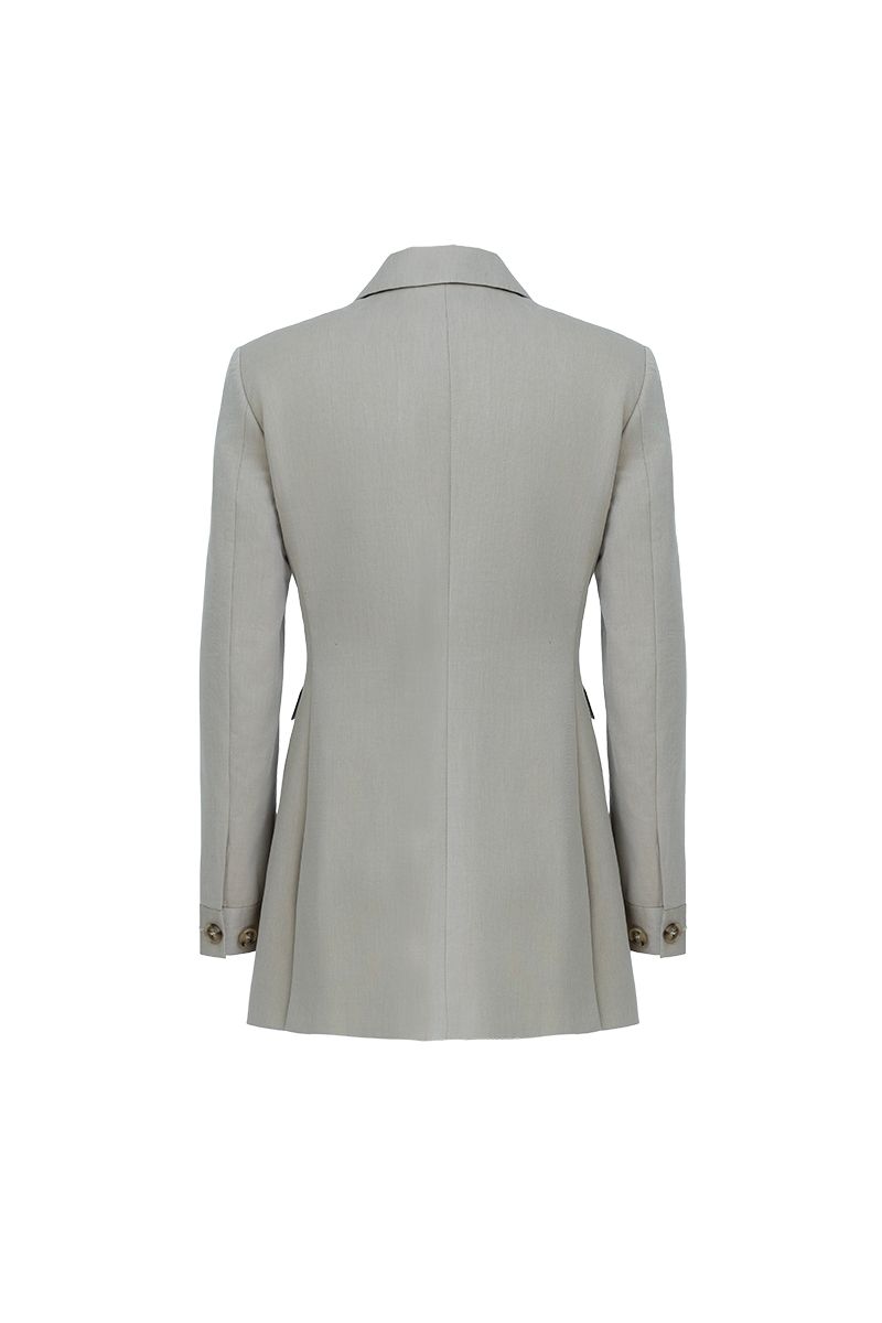 REHMAI Khaki Wool Jacket, view 3 of 7