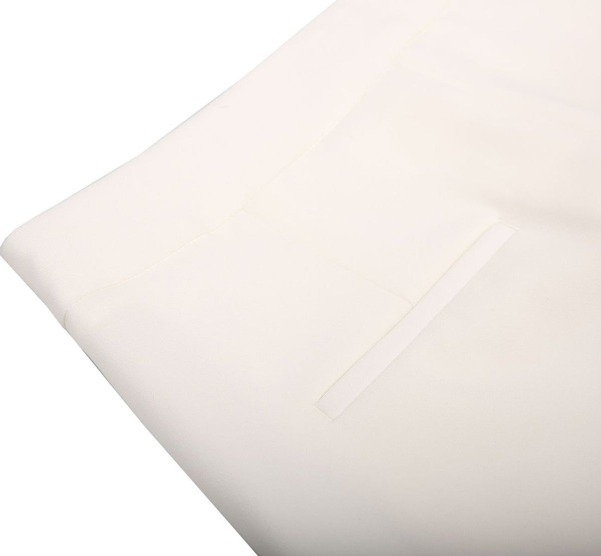 REHMAI White Acetate Trousers, view 4 of 6