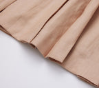 REHMAI Brown Tencel Skirt, view 4 of 6