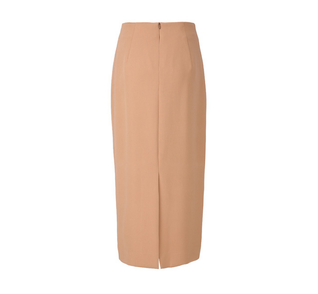 REHMAI Camel Skirt, view 3 of 5