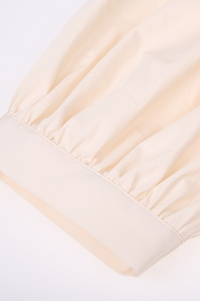 REHMAI Cream Cotton Shirt, view 3 of 4