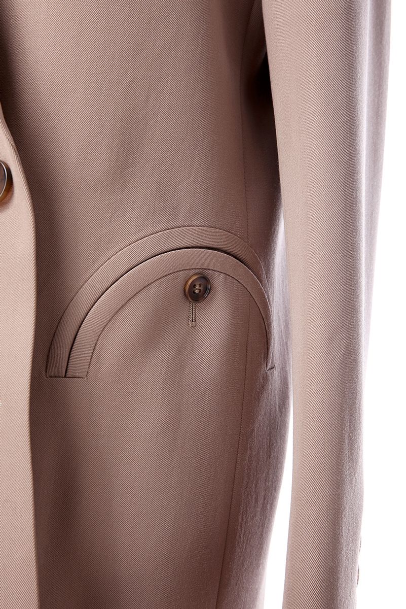 REHMAI Coffee Wool Jacket, view 2 of 2