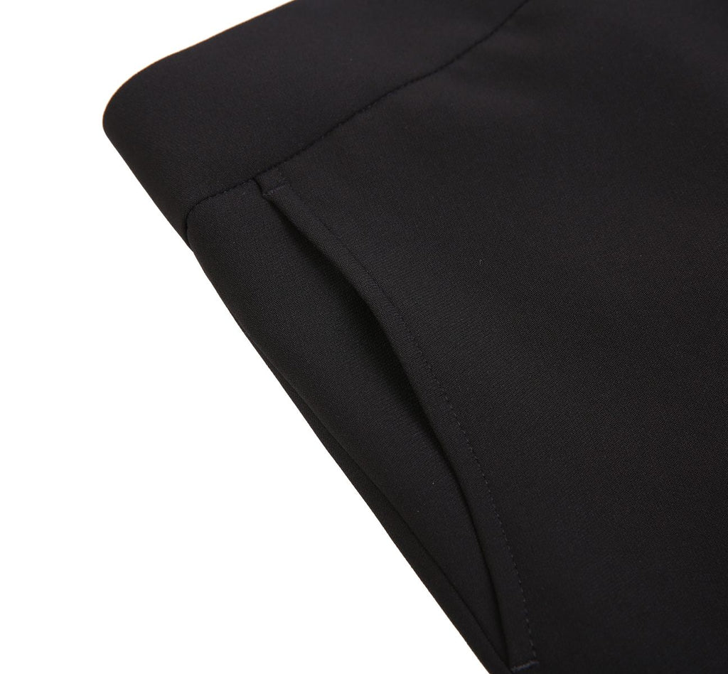 REHMAI Black Trousers, view 4 of 6