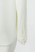 REHMAI White Silk Shirt, view 3 of 4