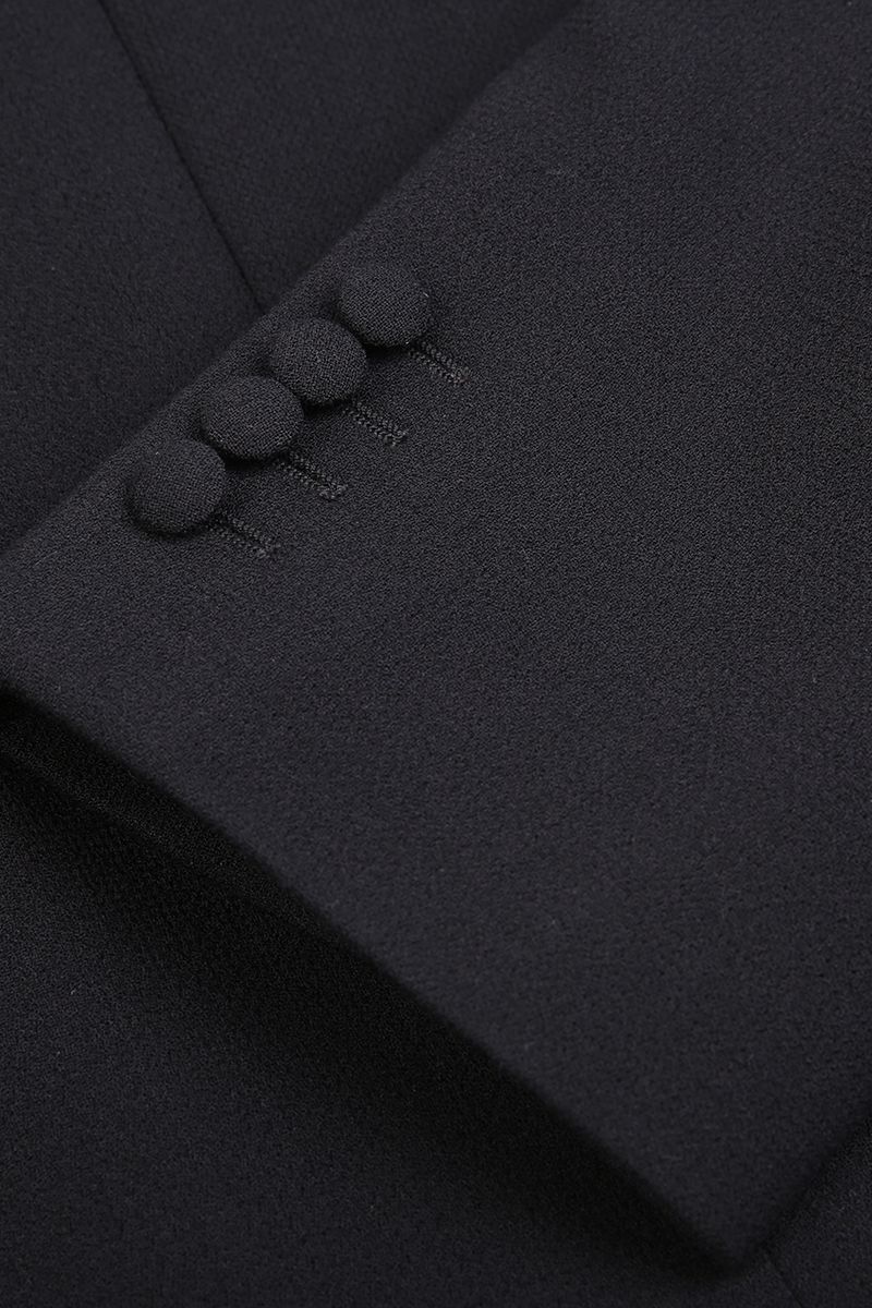 REHMAI Black Wool Jacket, view 3 of 4