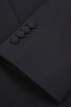 REHMAI Black Wool Jacket, view 3 of 4