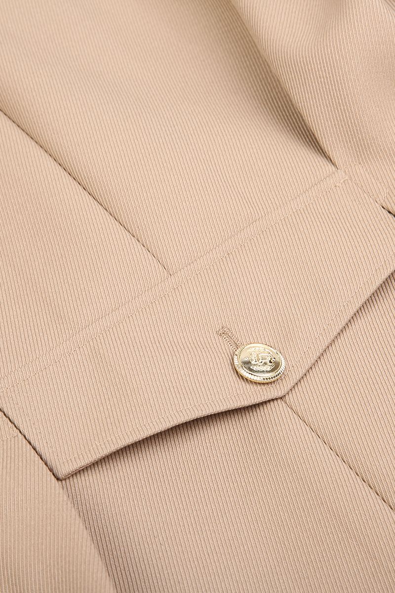REHMAI Khaki Wool Jacket, view 3 of 5