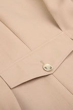 REHMAI Khaki Wool Jacket, view 3 of 5