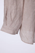 REHMAI Grey Linen Shirt, view 3 of 3