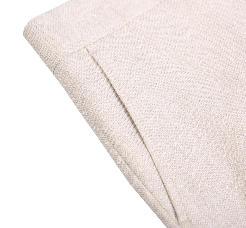 REHMAI Khaki Linen Trousers, view 5 of 6