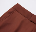 REHMAI Burgundy Wool Trousers, view 5 of 6