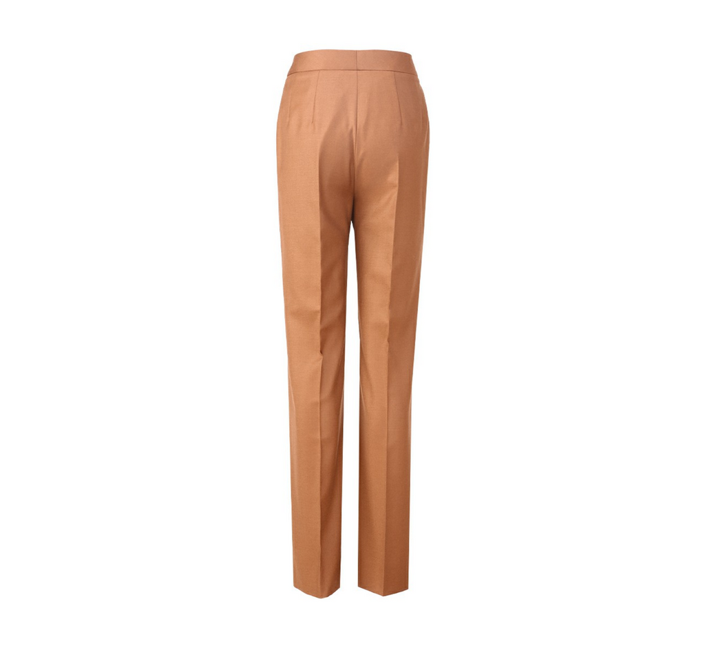 REHMAI Camel Trousers, view 5 of 6
