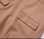 REHMAI Camel Wool Trousers, view 5 of 6
