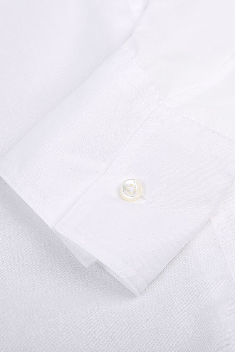 REHMAI White Cotton Shirt, view 4 of 5
