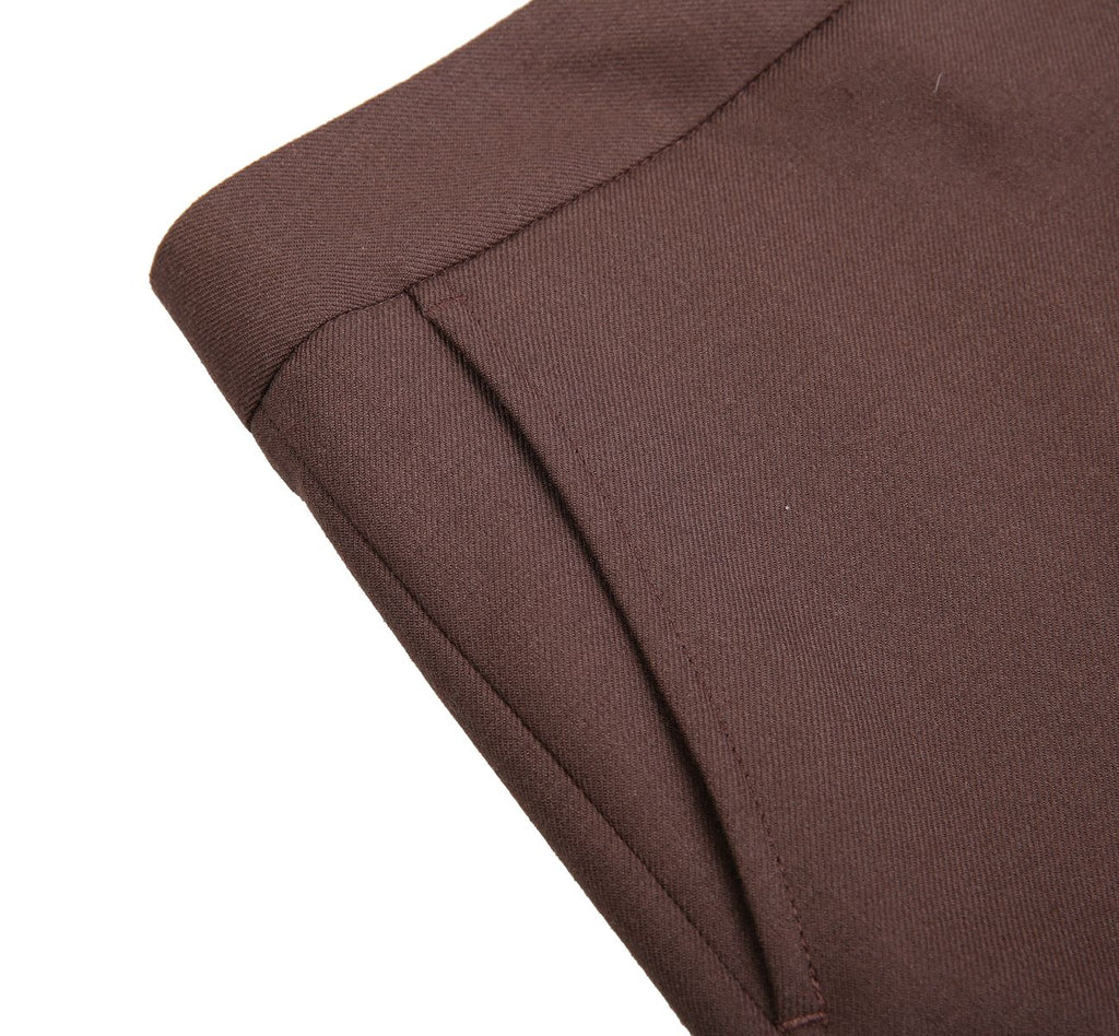 REHMAI Burgundy Trousers, view 5 of 6