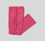 REHMAI Blue Textured Wool Trousers, view 5 of 5