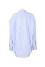 REHMAI Blue Stripe Cotton Shirt, view 4 of 4