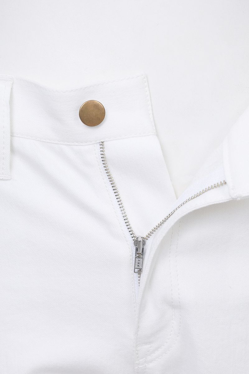 REHMAI White Cotton Trousers, view 4 of 8