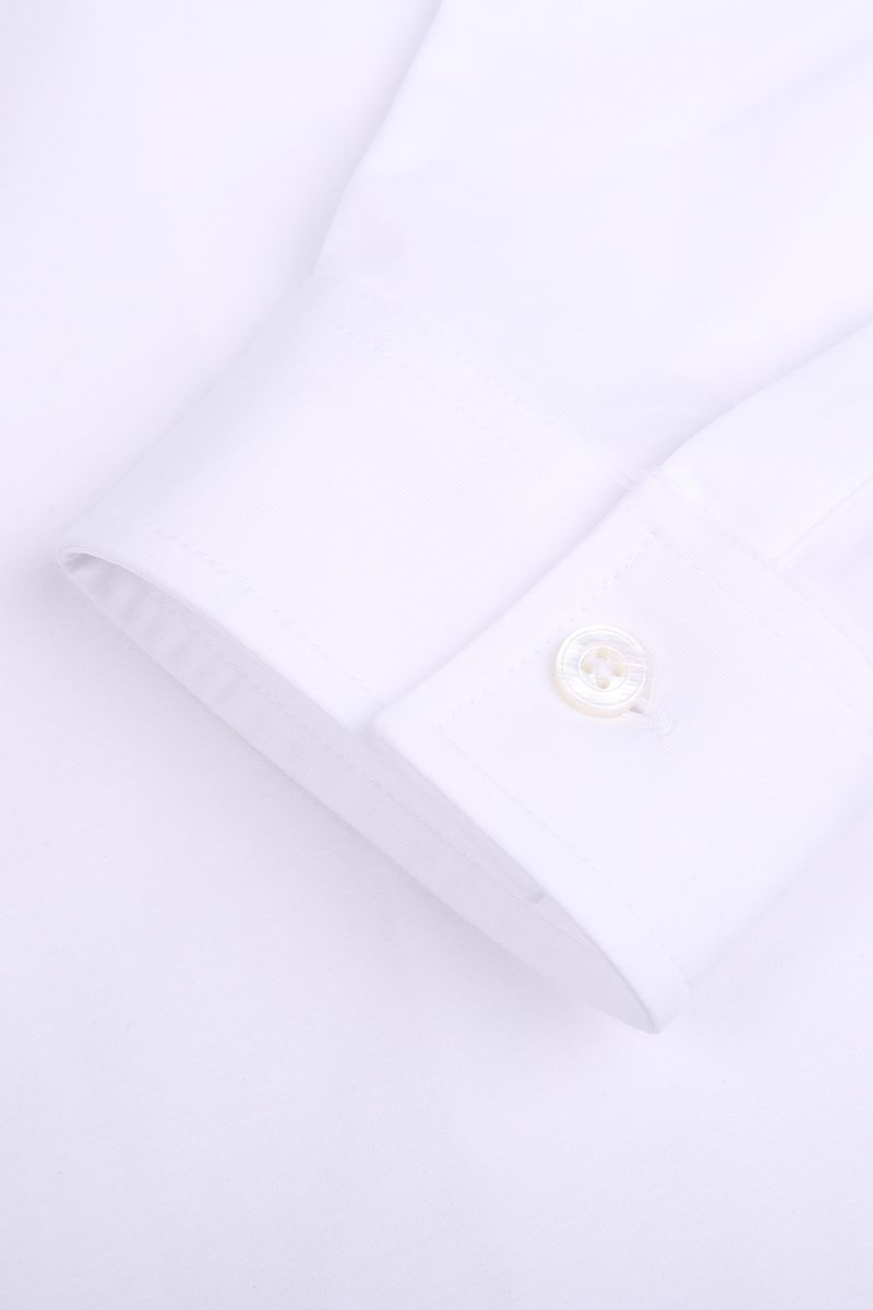 REHMAI White Cotton Shirt, view 4 of 5