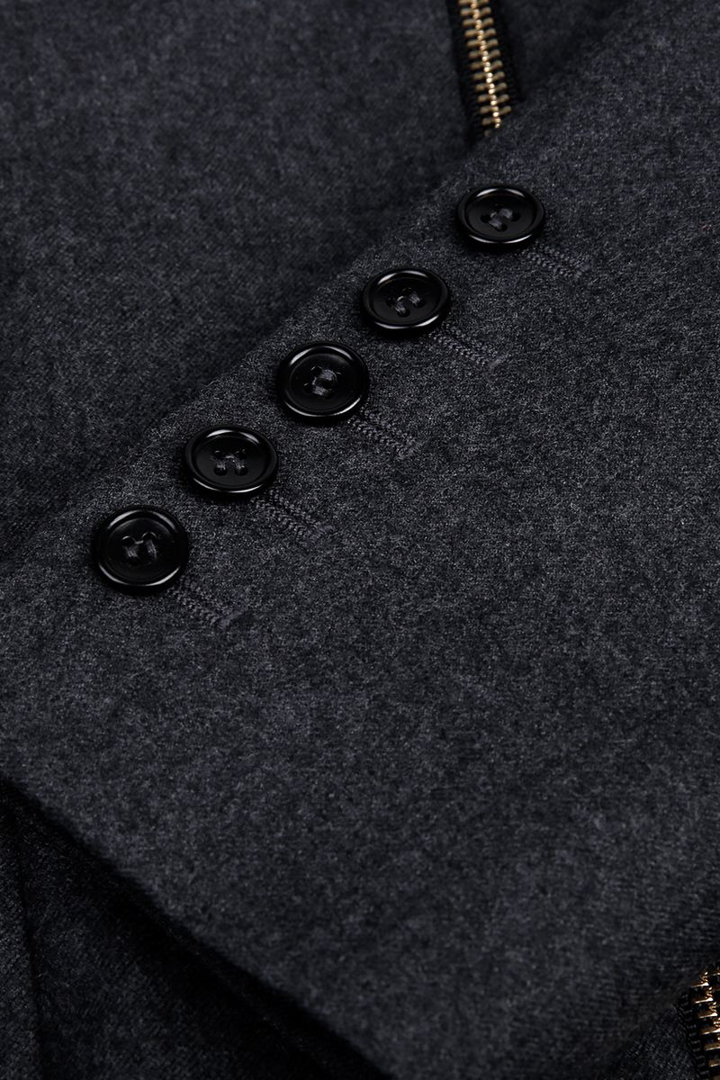 REHMAI Charcoal Dress, view 5 of 5