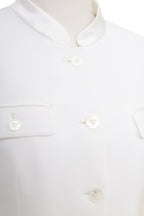 REHMAI White Acetate Jacket, view 4 of 7