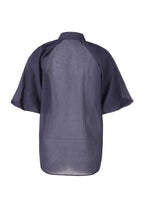 REHMAI Navy Cotton Shirt, view 5 of 5