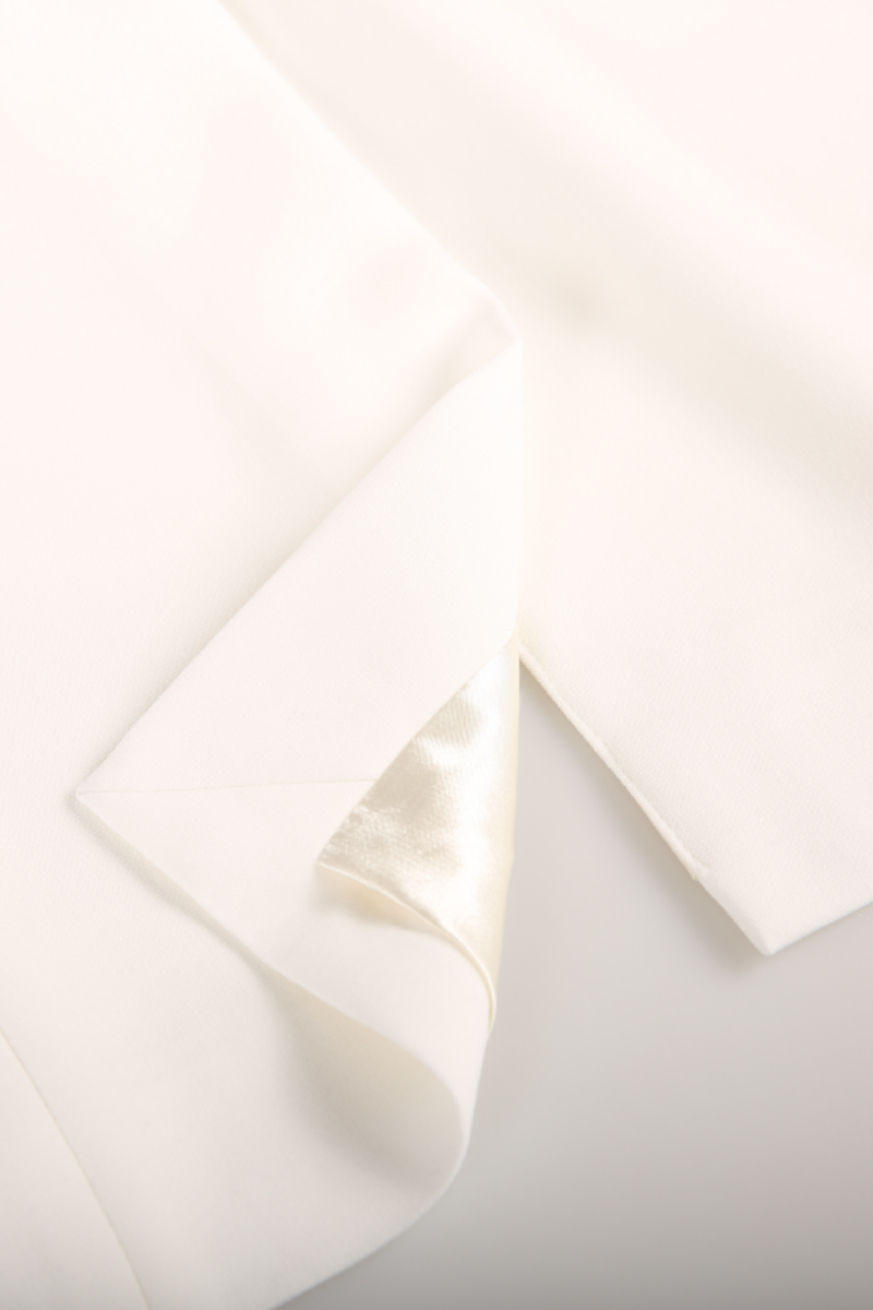 REHMAI White Acetate Jacket, view 5 of 5