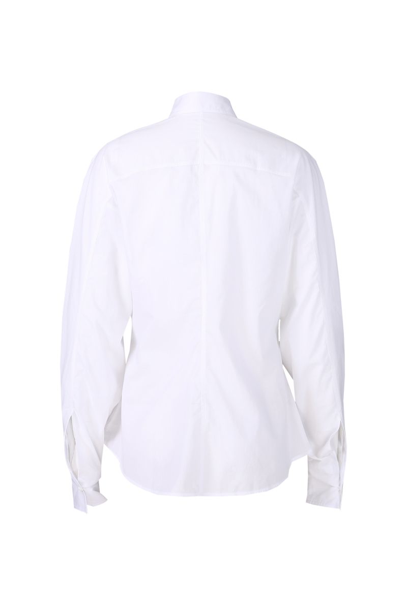 REHMAI White Cotton Shirt, view 5 of 5