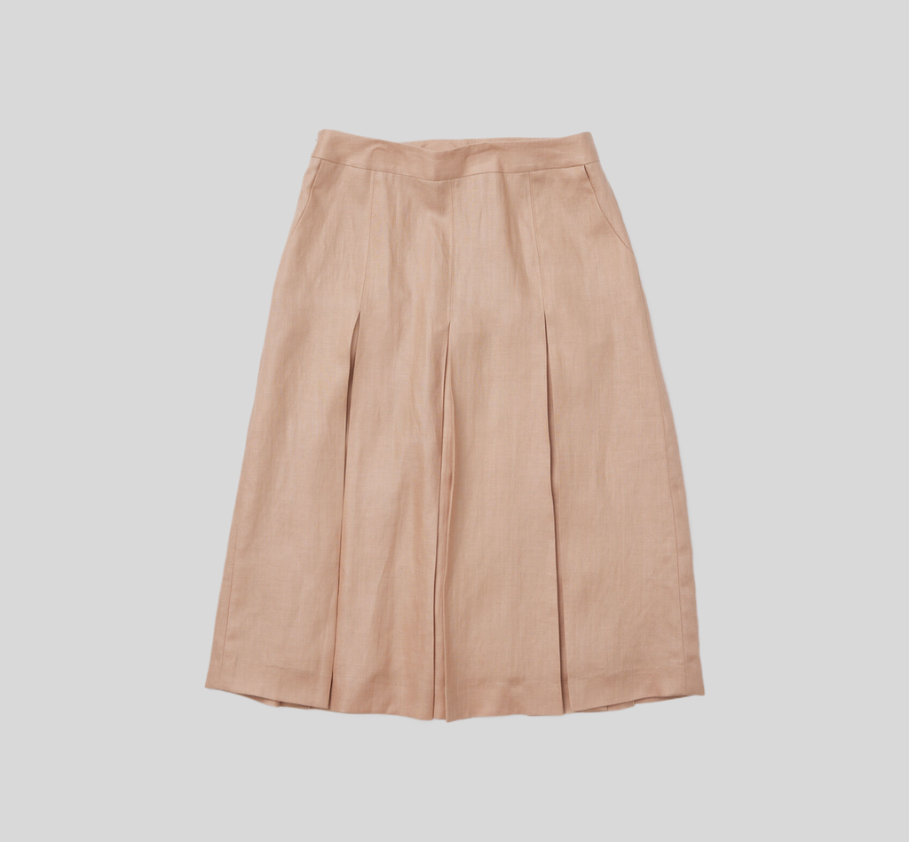 REHMAI Brown Tencel Skirt, view 6 of 6