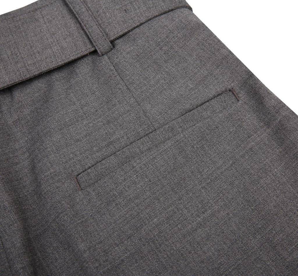 REHMAI Grey Wool Trousers, view 6 of 6
