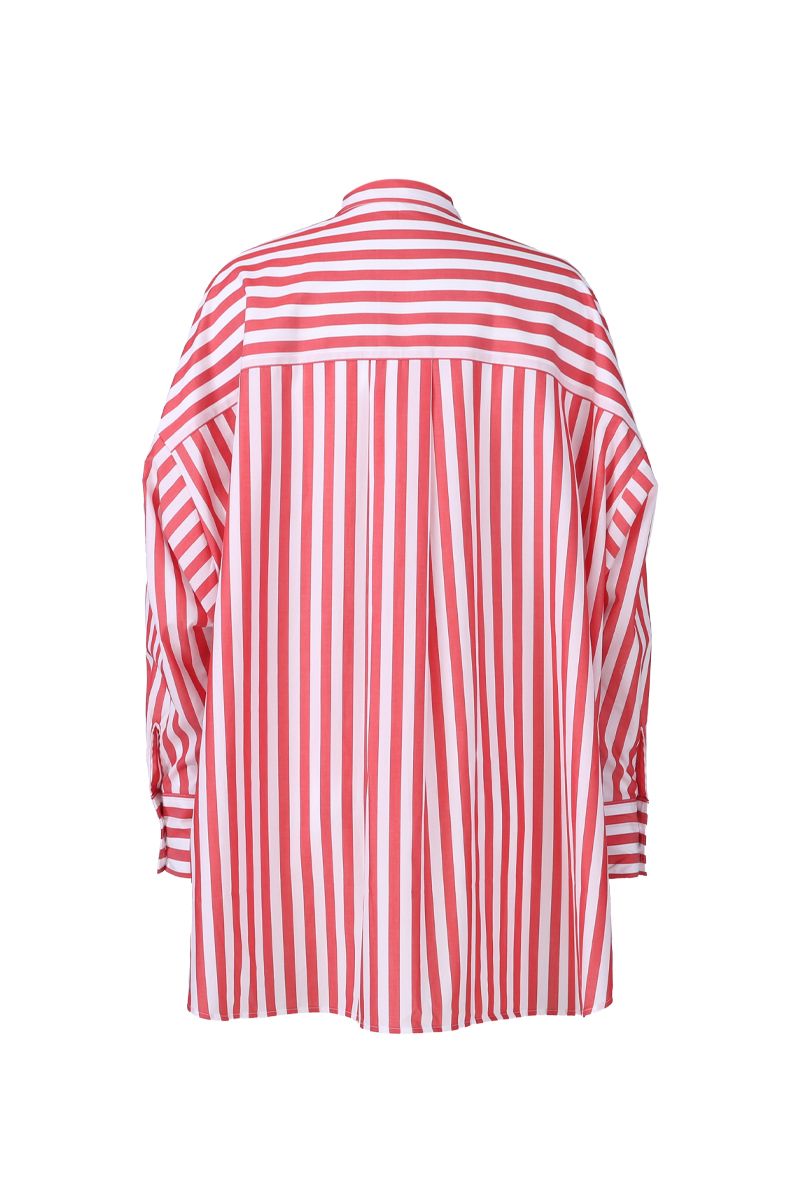 REHMAI Red Stripe Cotton Shirt, view 5 of 5
