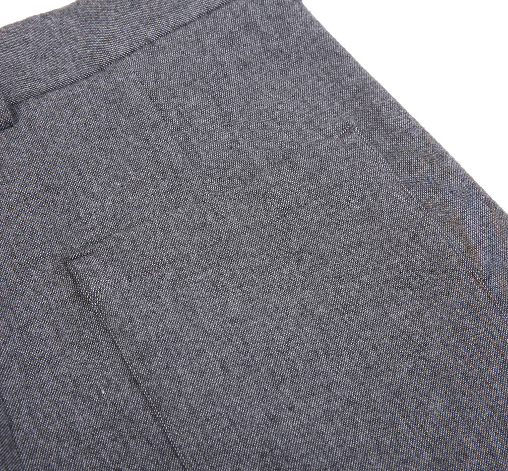 REHMAI Grey Polyester Trousers, view 6 of 6