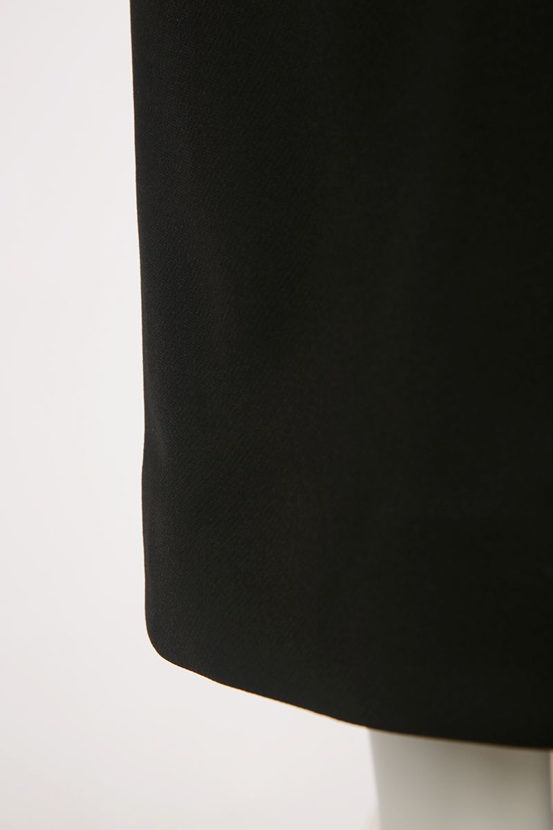 REHMAI Black Polyester Skirt, view 3 of 3