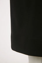 REHMAI Black Polyester Skirt, view 3 of 3