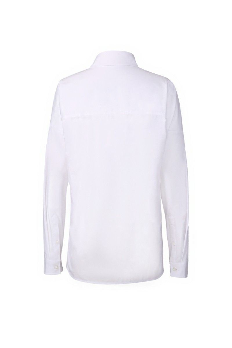REHMAI White Cotton Shirt, view 5 of 5