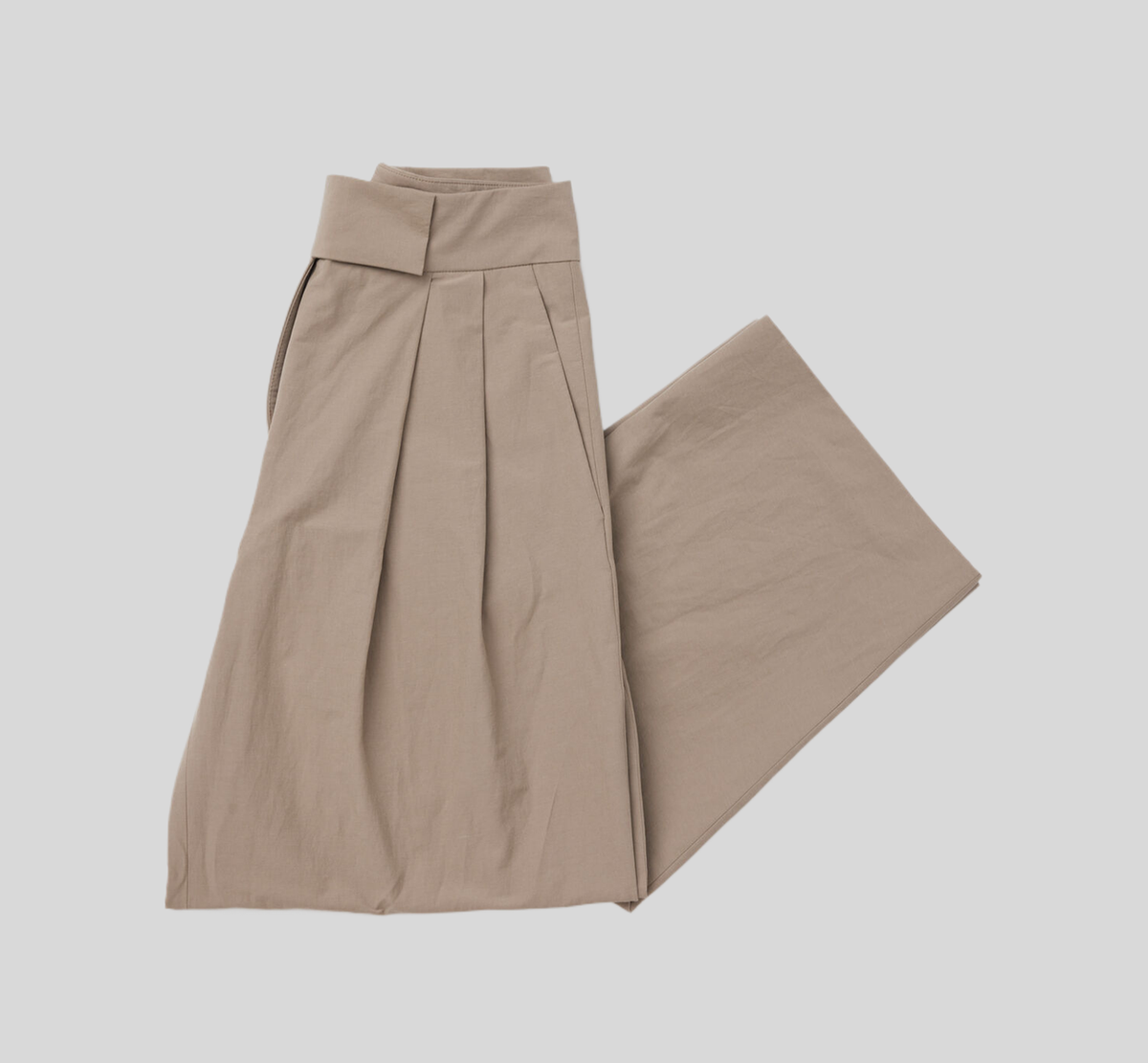 REHMAI Khaki Cotton Trousers, view 6 of 6