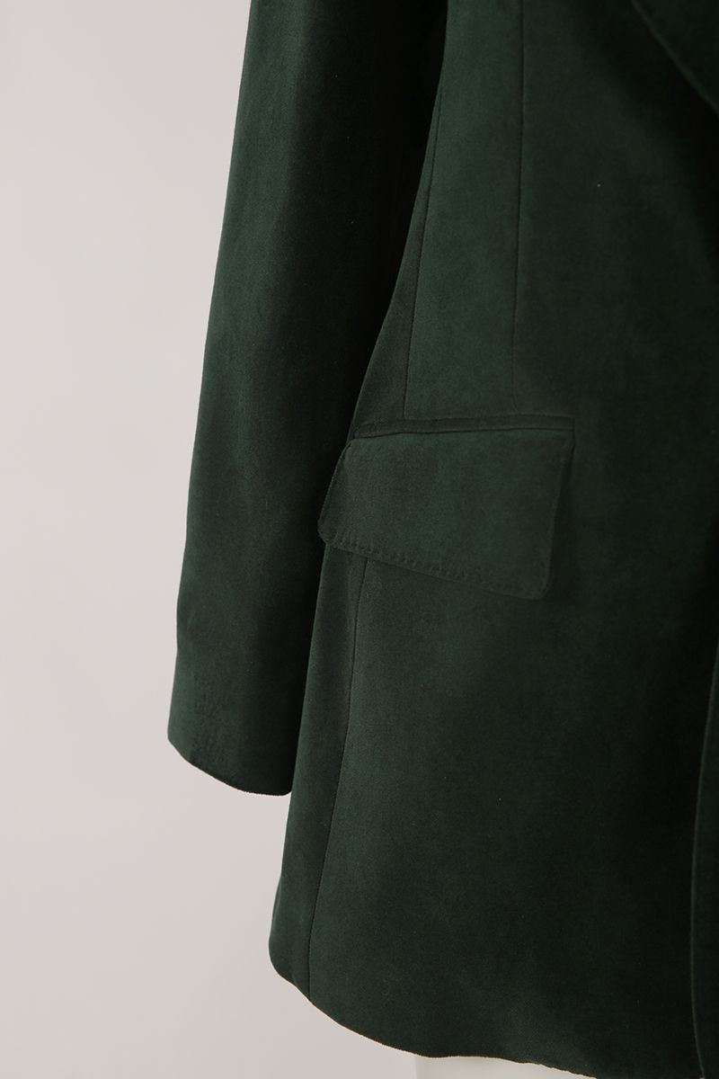 REHMAI Green Cotton Jacket, view 4 of 4
