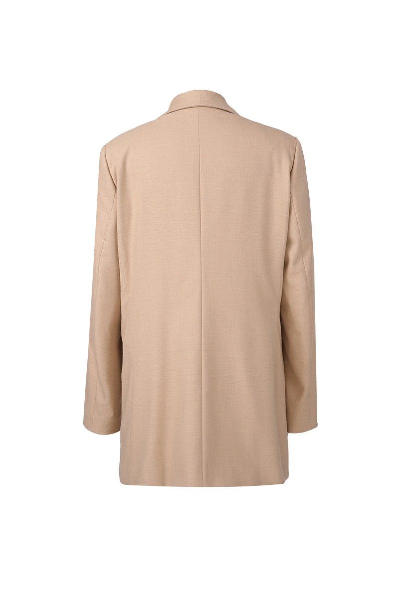 REHMAI Khaki Viscose Jacket, view 5 of 5