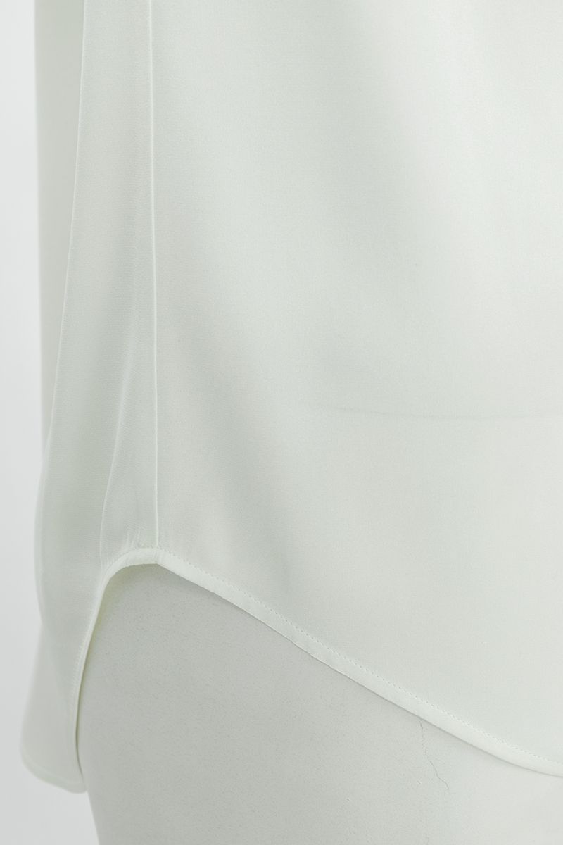REHMAI White Silk Shirt, view 4 of 4