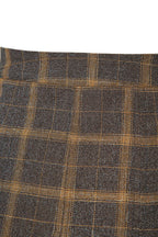 REHMAI Coffee Polyester Skirt, view 5 of 5